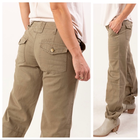 Casual Chic Canvas Cargo Pants - Picture 6 of 9